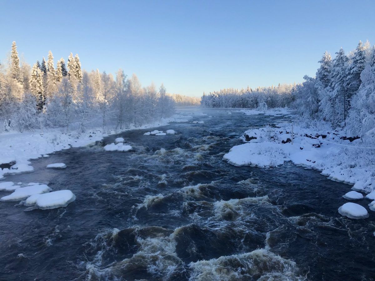 Winter has arrived in Lapland