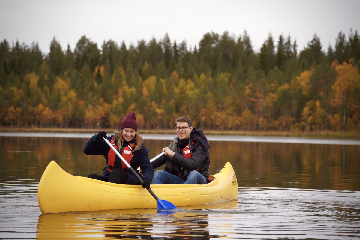 Autumn Canoeing
