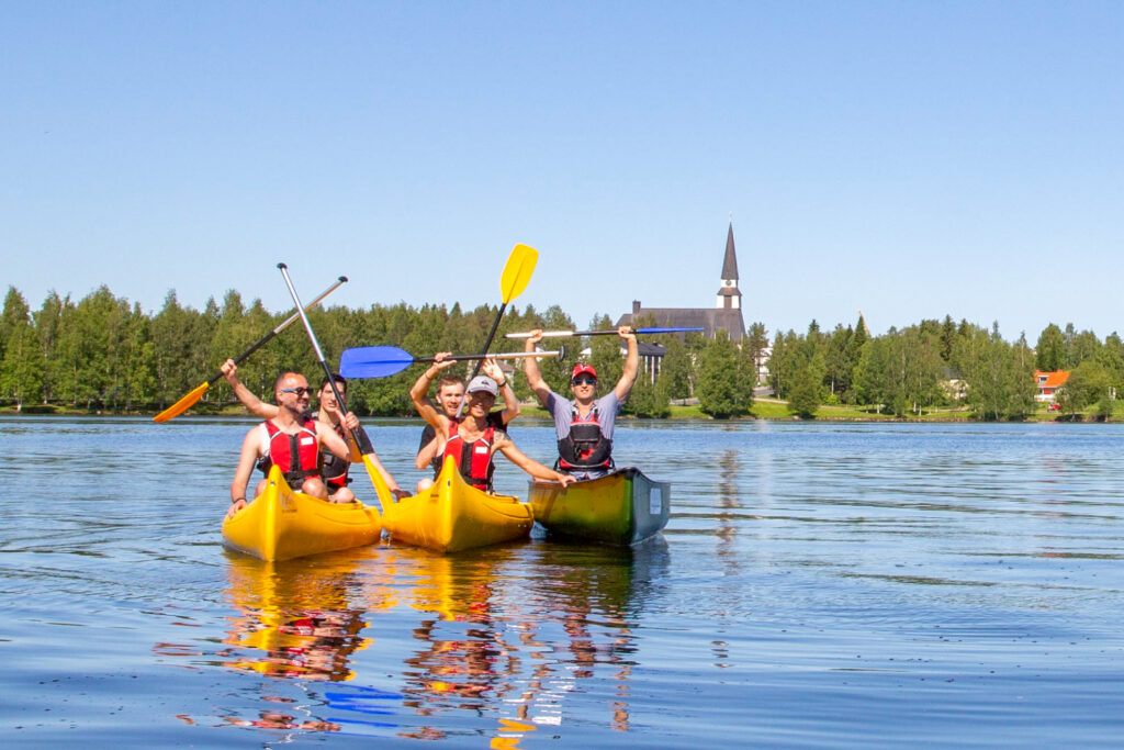 Cultural Canoe Trip around Rovaniemi