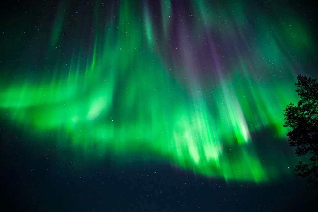Magical Aurora Borealis in Rovaniemi