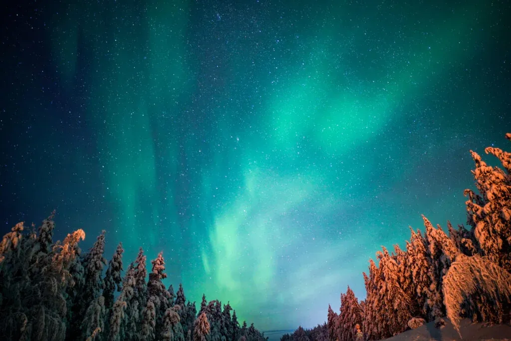 Magical Aurora Borealis in Rovaniemi