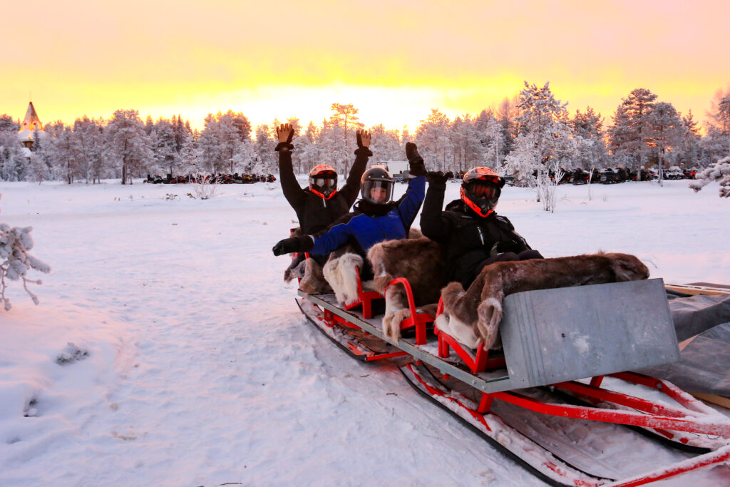 Family-Friendly Snowmobile Safari in Rovaniemi