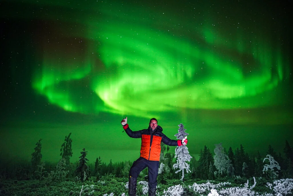 Magical Aurora Borealis in Lapland