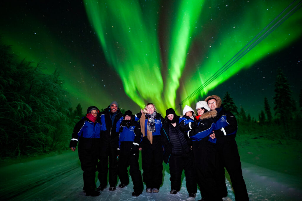 Northern Lights hunting adventure from Rovaniemi