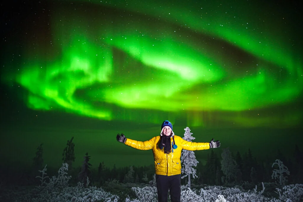 Magical Aurora Borealis in Lapland