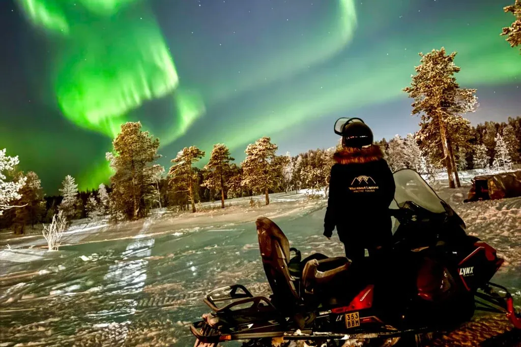 Northern Lights Snowmobile Tour
