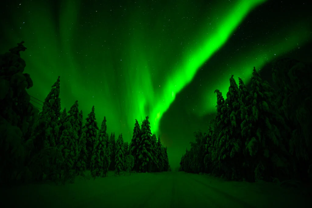 Magical Aurora Borealis in Rovaniemi