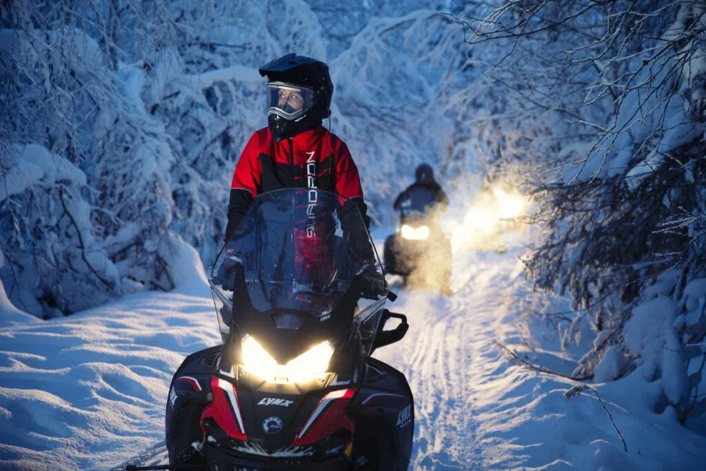 Northern Lights Snowmobile Adventure