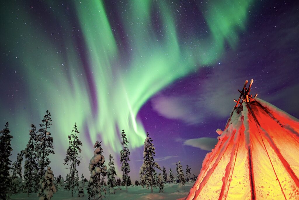 Northern Lights in Rovaniemi