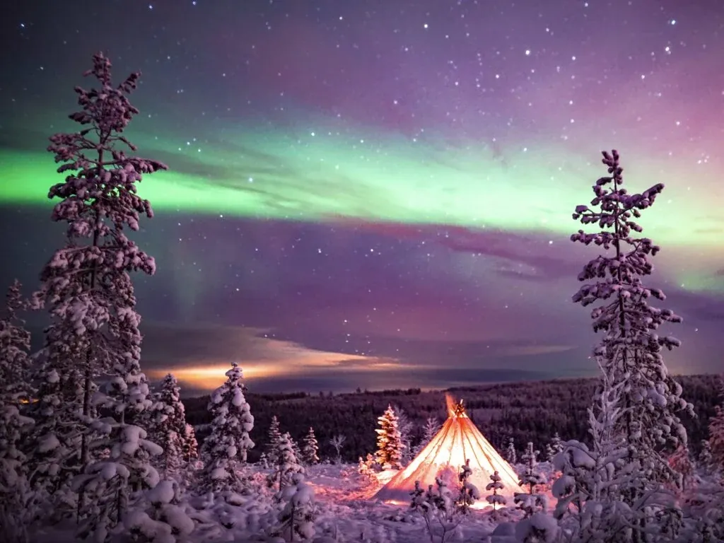 Northern Lights in Rovaniemi
