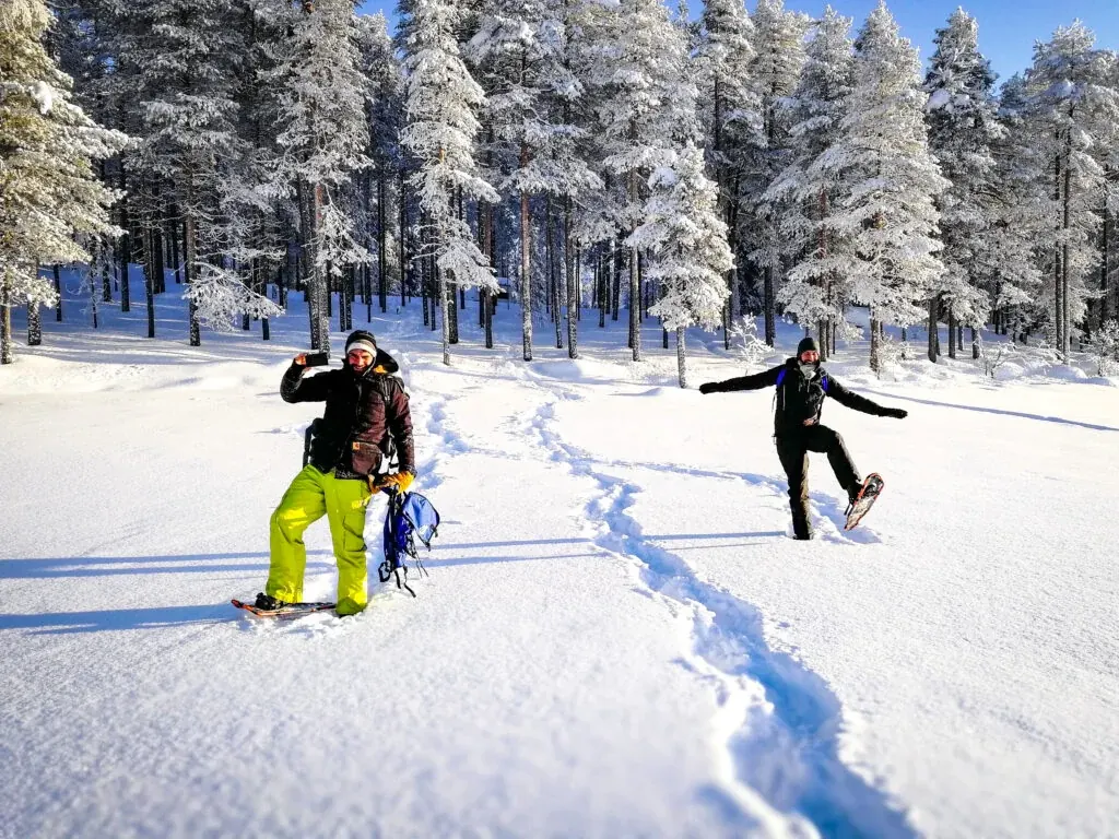 Snowshoeing Adventure in Lapland