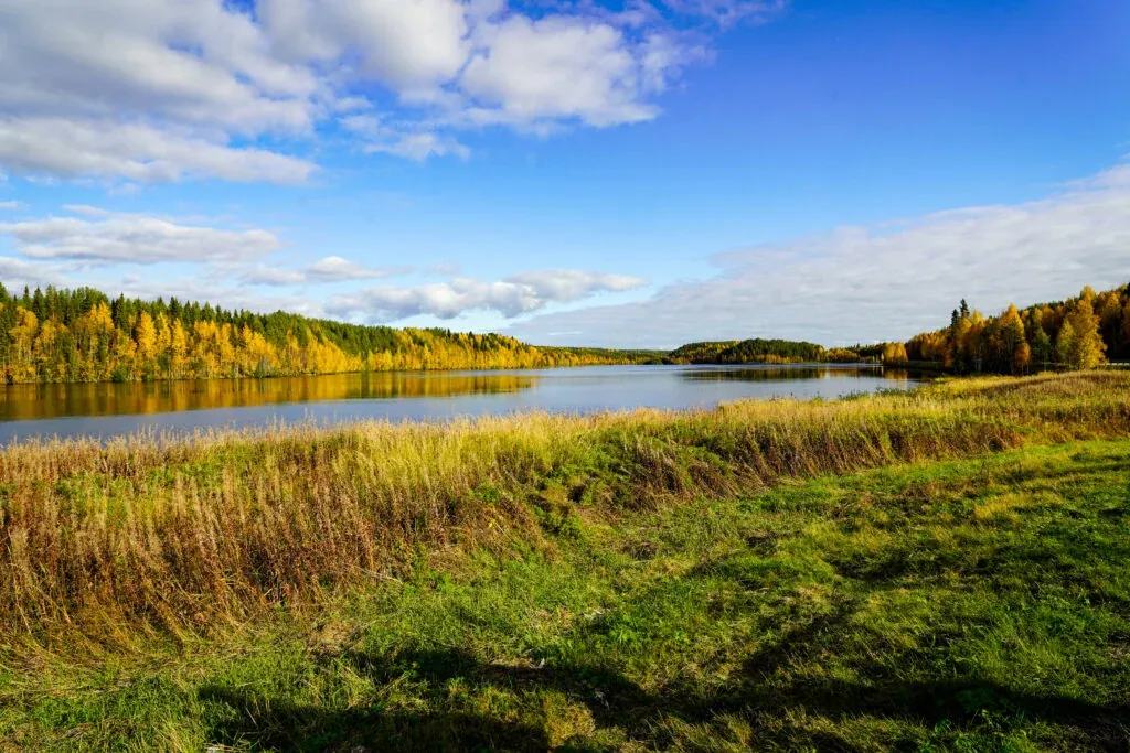 Beautiful sceneries of Finnish Lapland