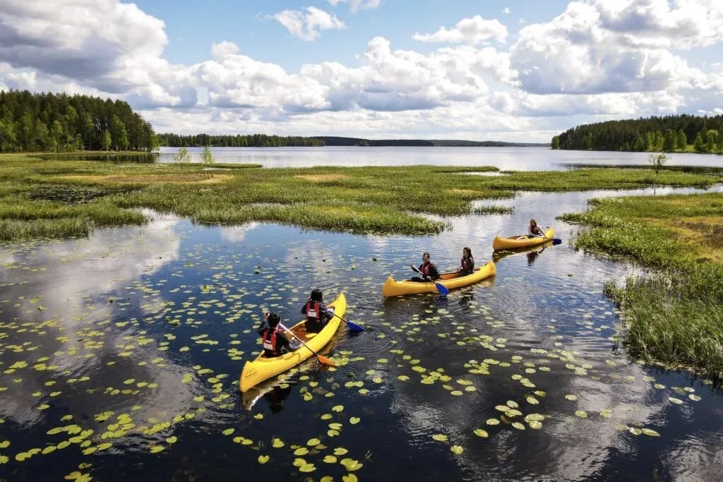 Authentic Reindeer Farm Visit with Canoe Trip in the Nature