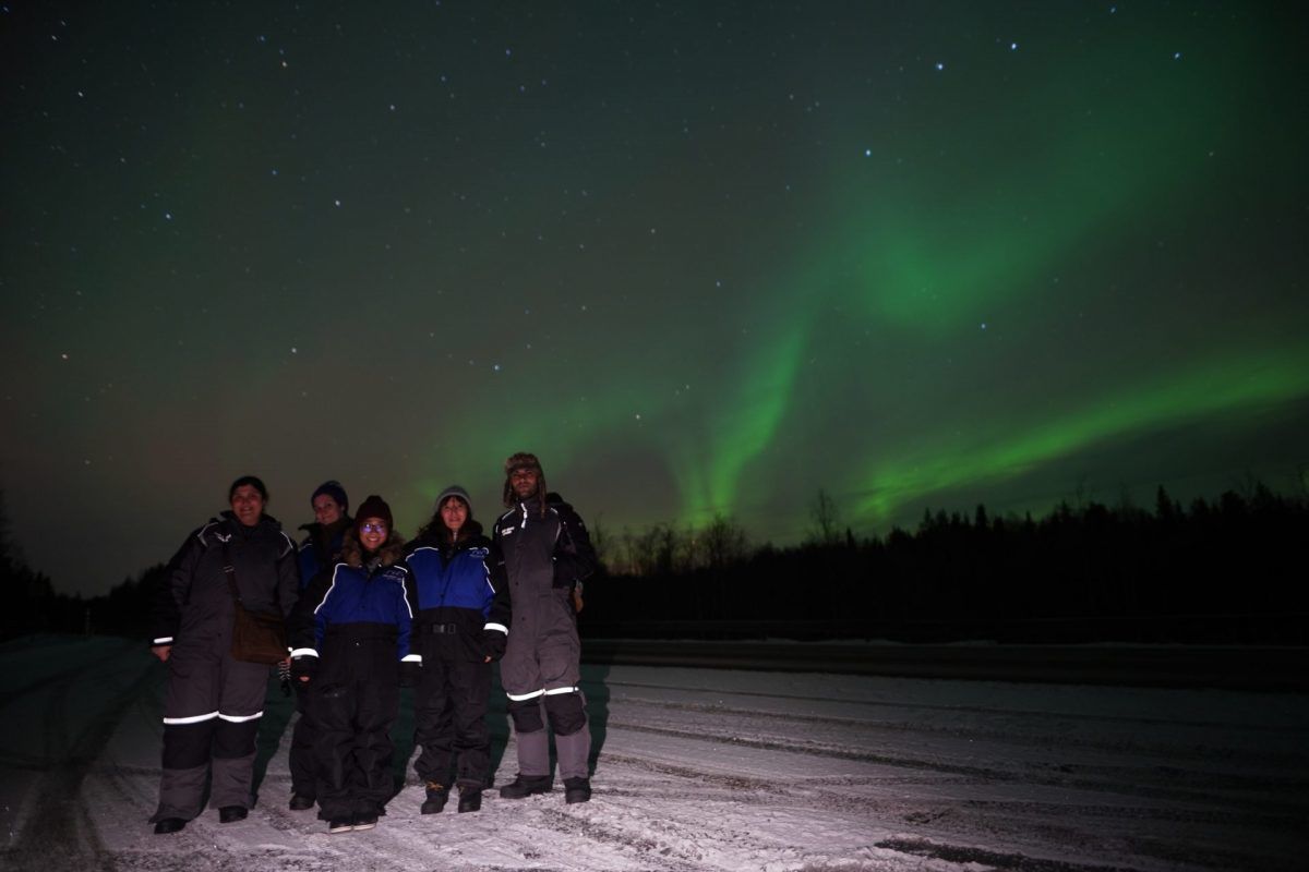 Group Pictures Northern Lights