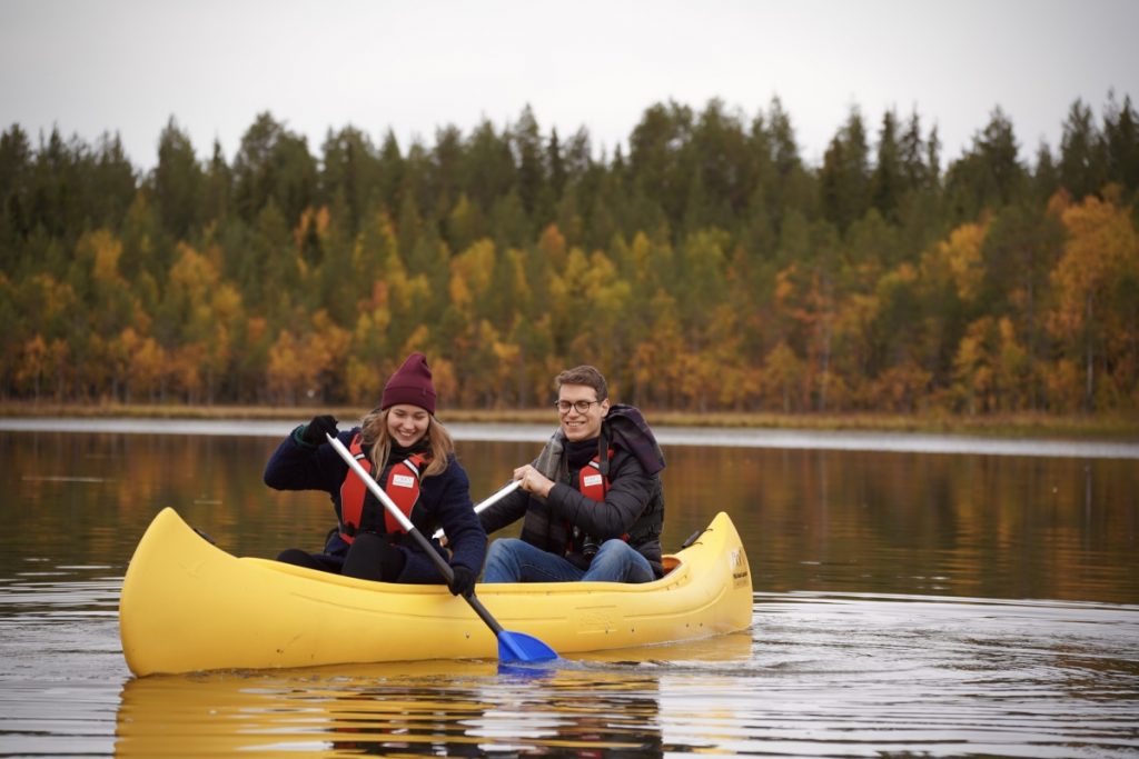 Autumn Canoeing