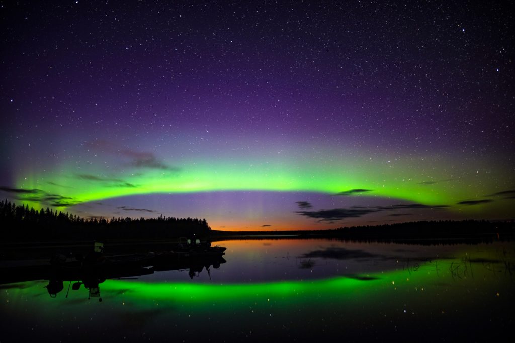 Northern Lights reflection