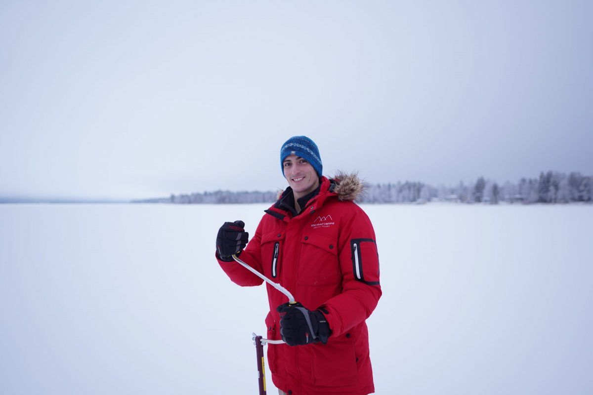 Ice Fishing in November