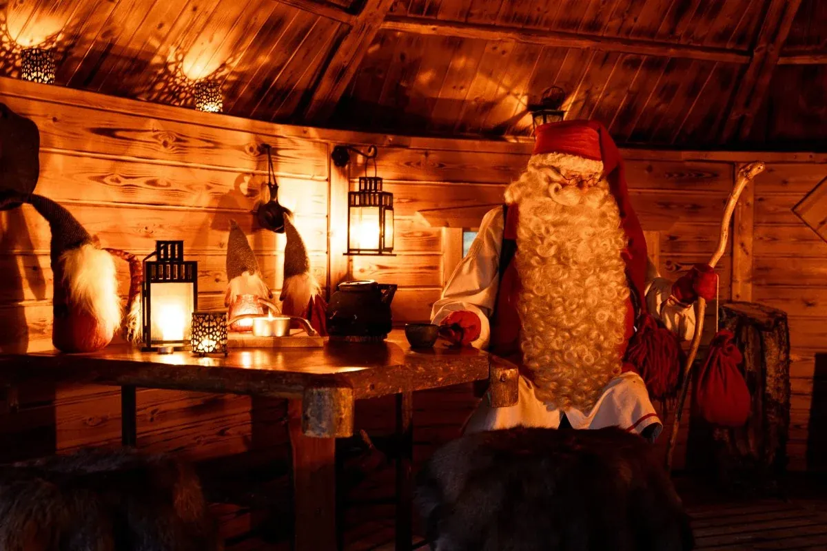 Meet the Santa Claus in Rovaniemi