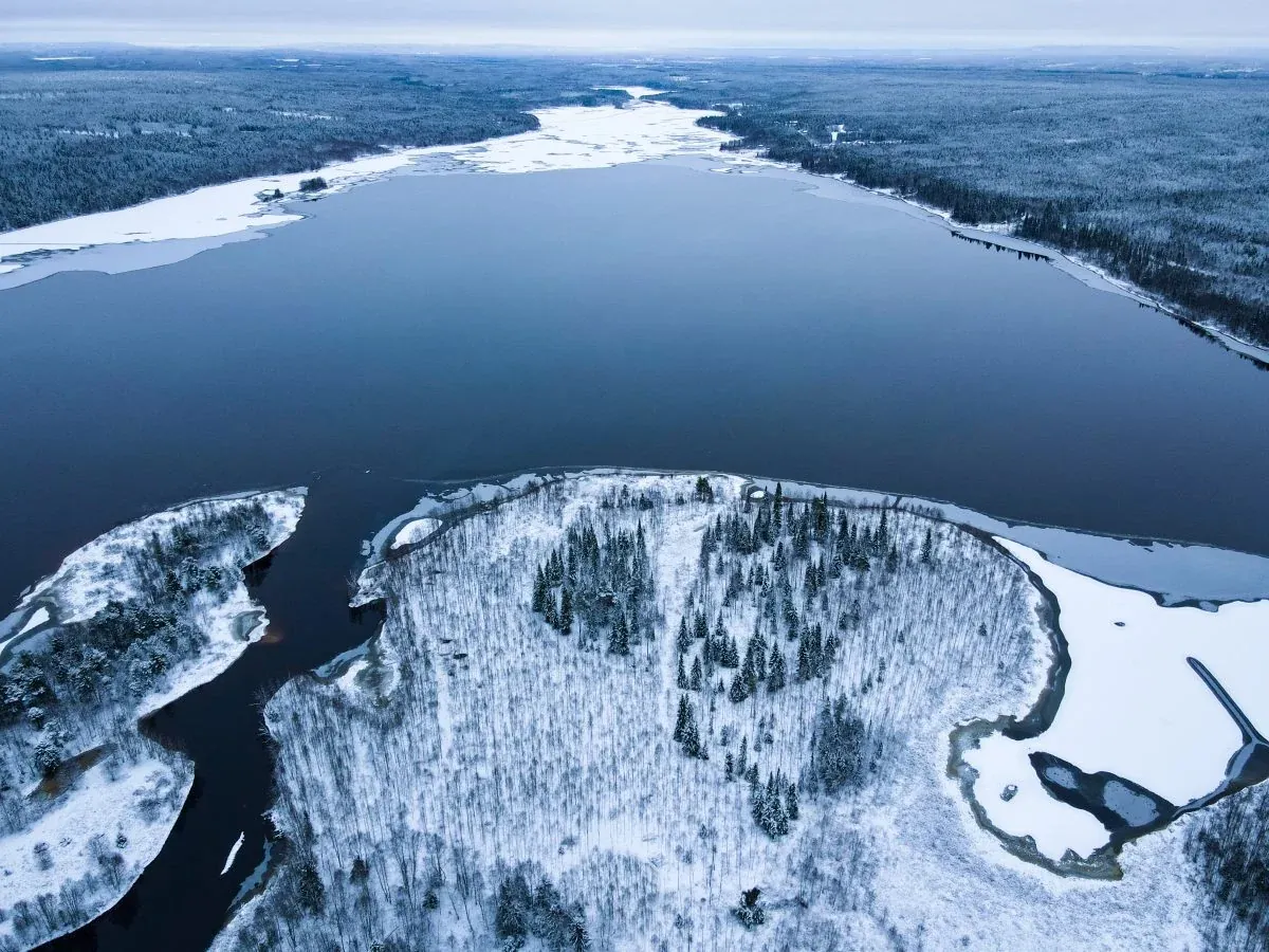 First weeks of winter in Lapland