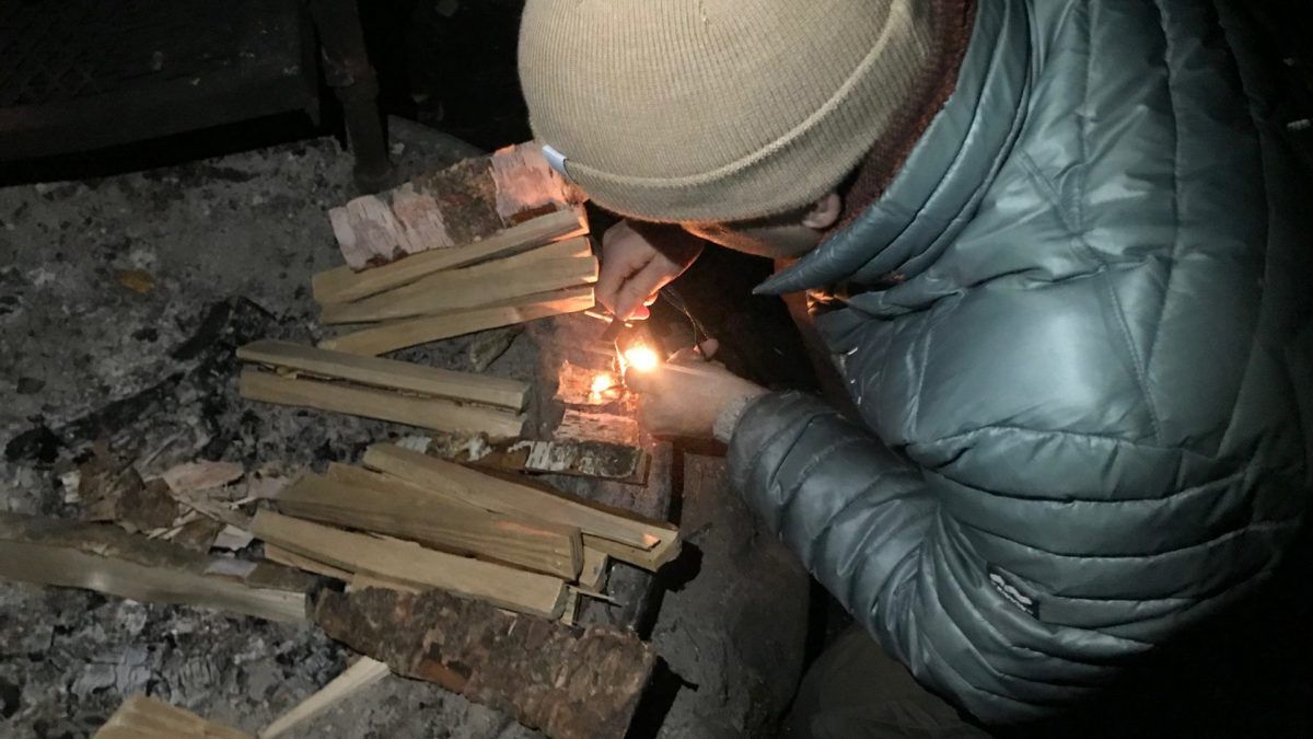 The master of fire-making
