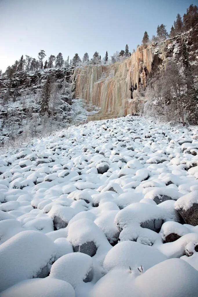 Ice Climbing Day in Korouoma Canyon – from Rovaniemi