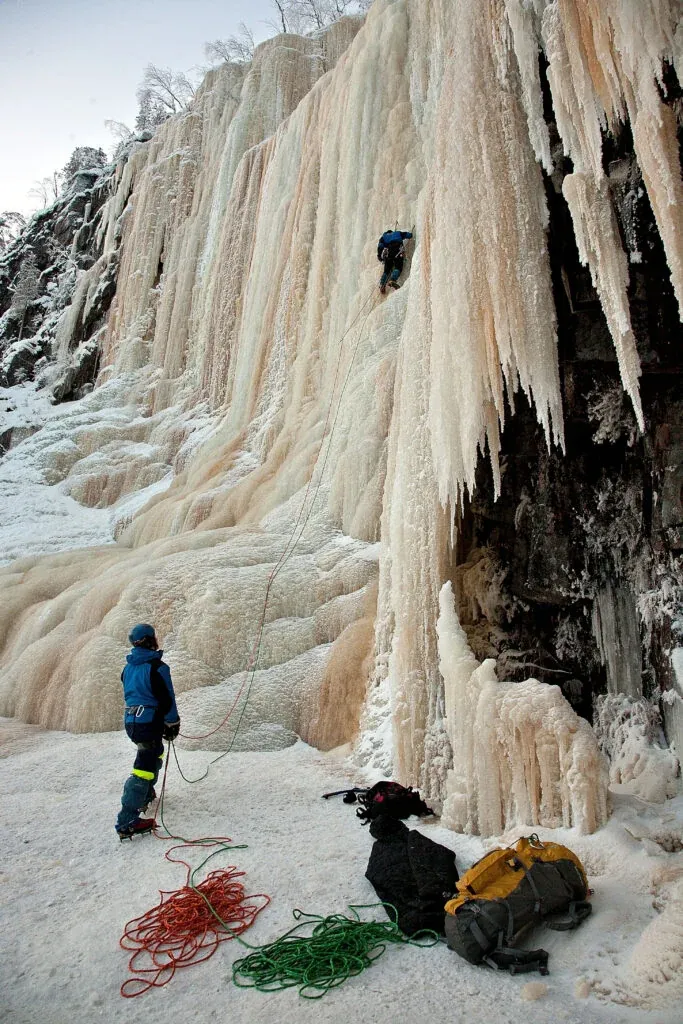 Ice Climbing Day in Korouoma Canyon – from Rovaniemi