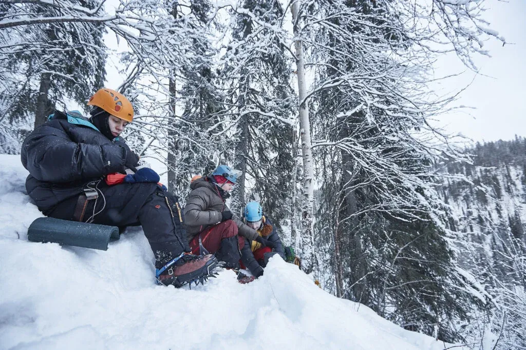 Ice Climbing Day in Korouoma Canyon – from Rovaniemi