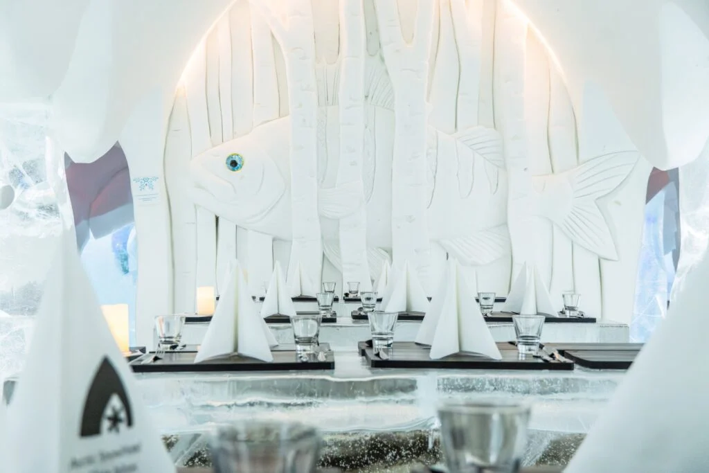 Visiting package: Introduction to Arctic SnowHotel with lunch at the Ice Restaurant