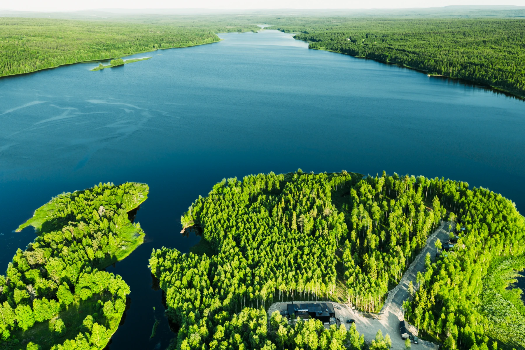Silver Birch Resort in Summer